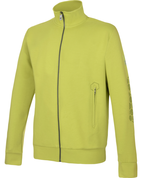 Sweatjacke Fusion dark citron
