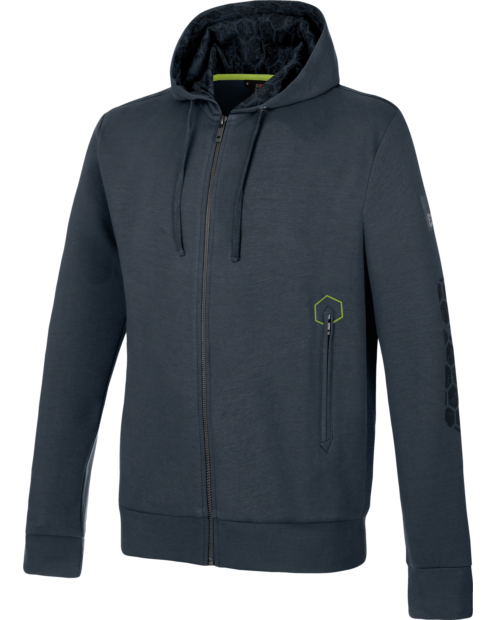 Felpa con cappuccio Fusion blu