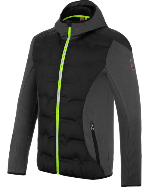 Hybrid Jacke Stretch Evolution anthrazit lime