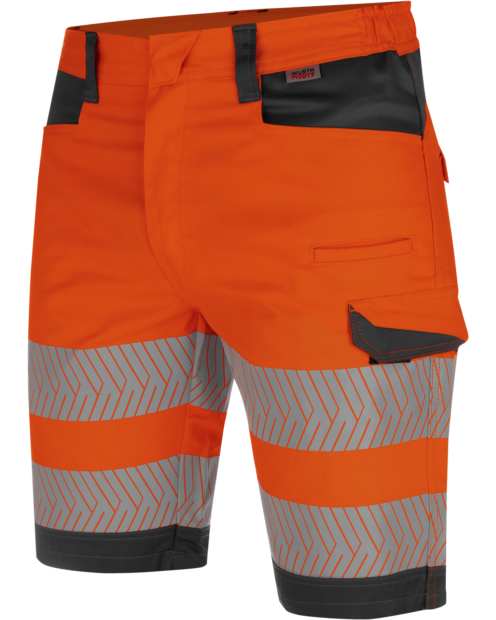 Bermuda alta visibilità Fluo arancione