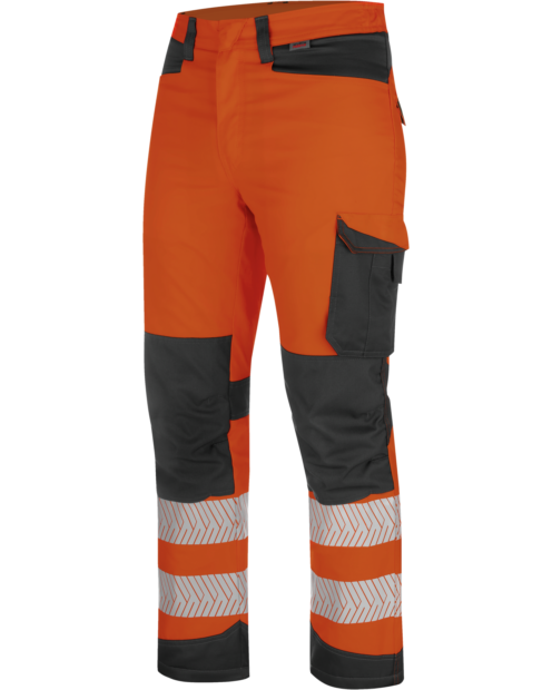 Pantalone invernale alta visibilità Fluo arancione