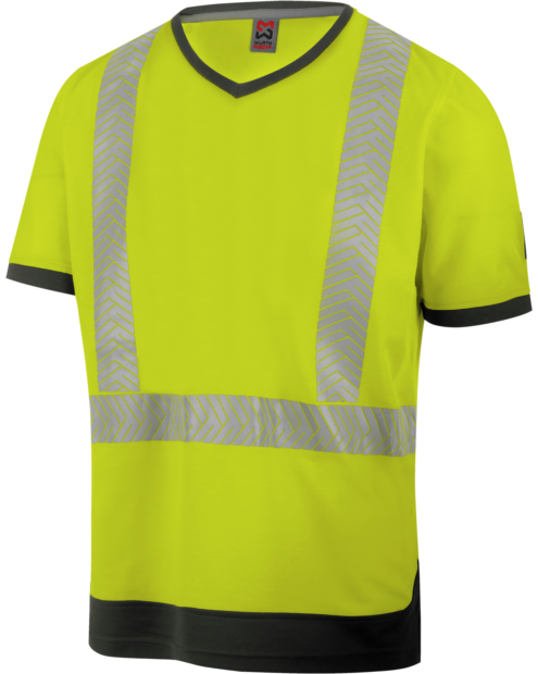 Warnschutz T-Shirt EN 20471 Klasse 2 gelb
