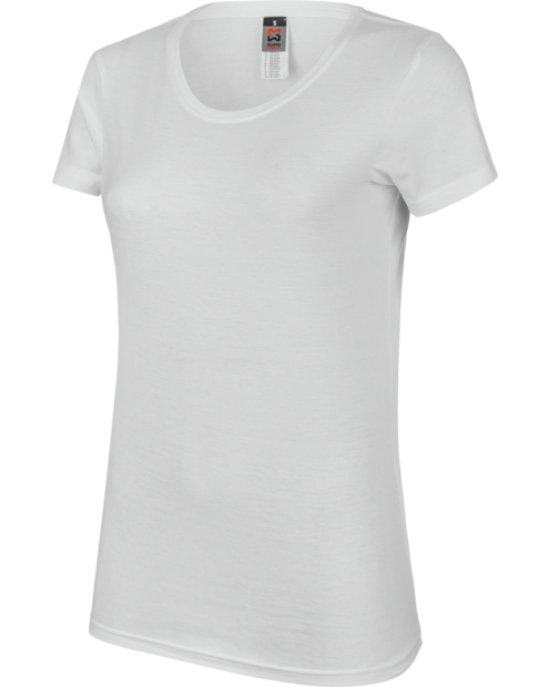 Damen T-Shirt Job+ weiß