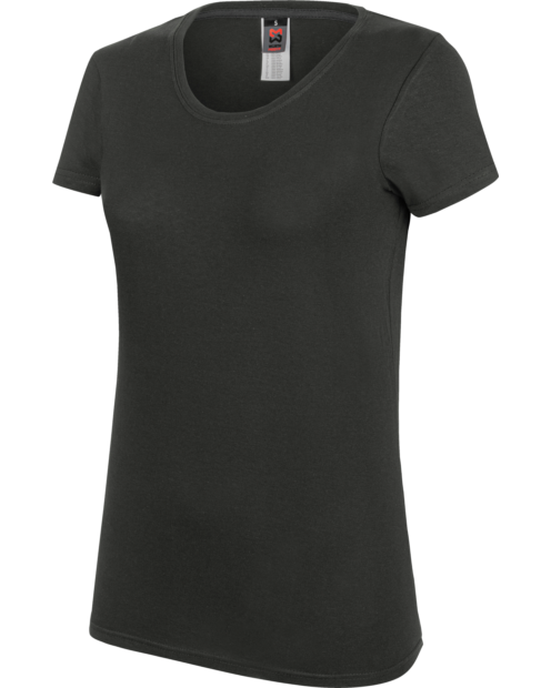 Damen T-Shirt Job+ anthrazit
