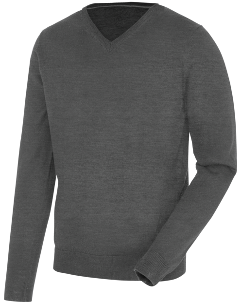 Pullover V-Neck grigio