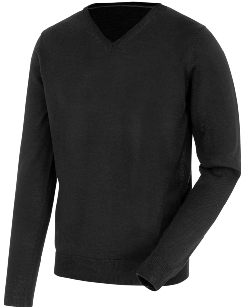 Pullover V-Neck nero