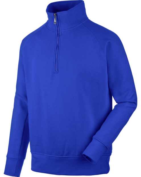 Arbeitspullover Job+ 1/2 Zip royal
