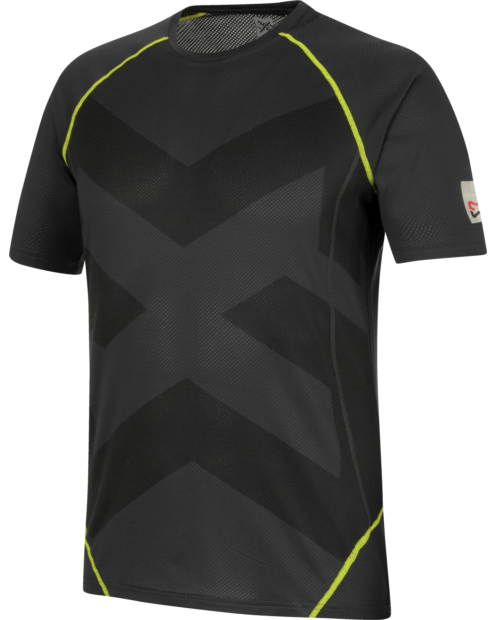 T-shirt Stretch Evolution anthrazit