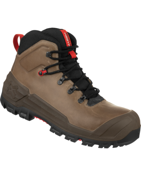Scarpe antinfortunistica alta Cronos S3S marrone