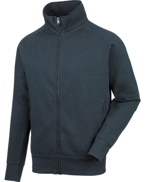 Sweatjacke Job+ marineblau