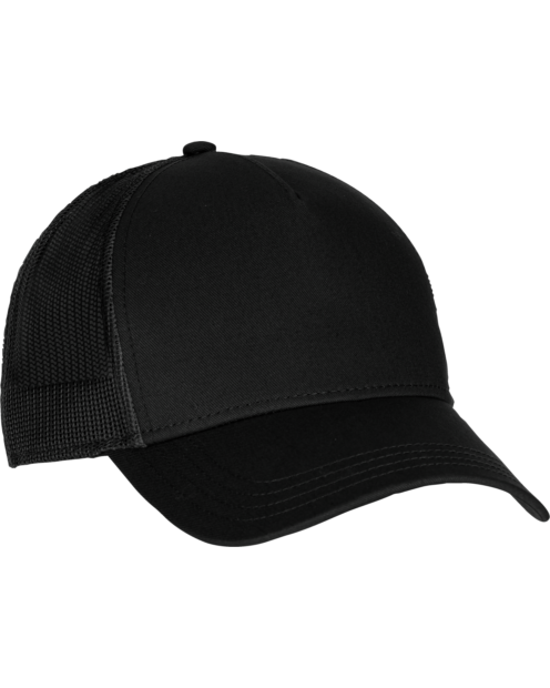 Cappellino con visiera Net nero