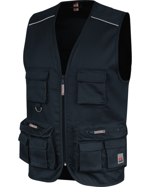 Gilet da lavoro Multipocket Summer Star blu