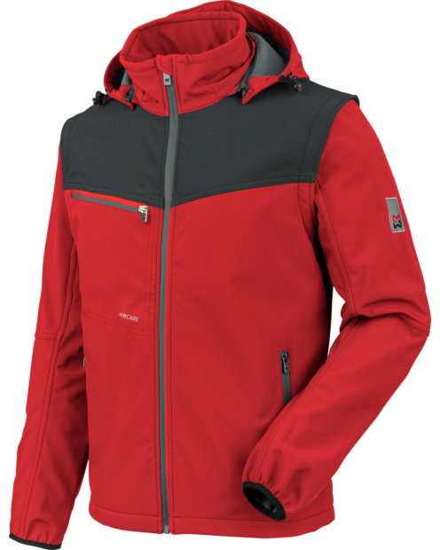 Softshelljacke Stretch X in Rot