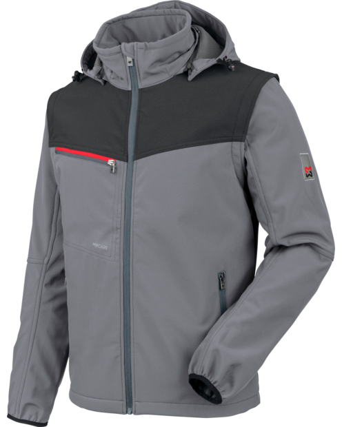Softshelljacke Stretch X in Grau